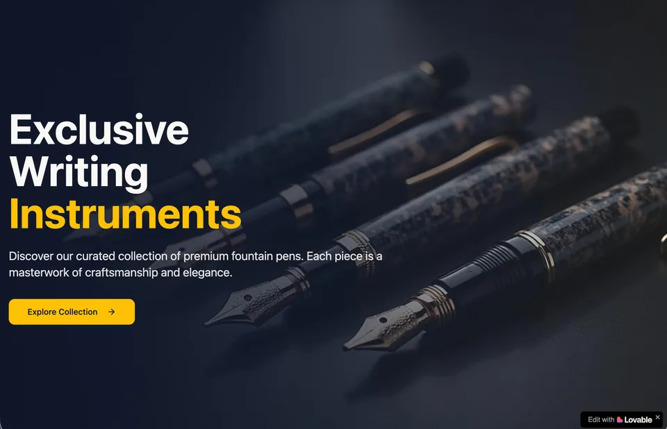 Exclusive Pens
